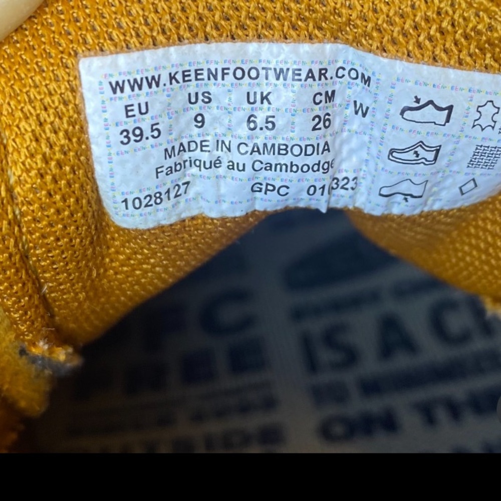 Keen Men's Jasper "Rocks" SP Sneakers in Sky Captain/Curry - Picture 10 of 10